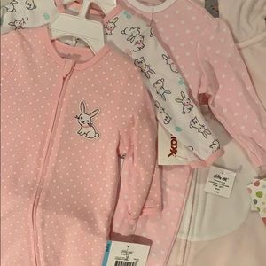 LOT of Girls 6 month pajamas